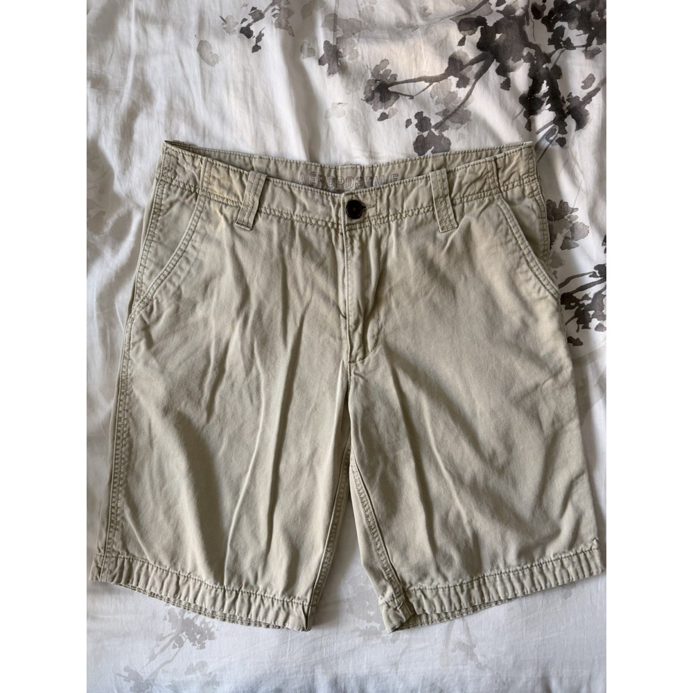 Aeropostale Casual Chino Shorts Khaki Summer